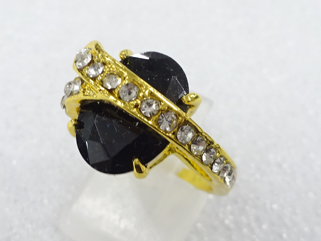 COLORED STONE FASHION RING / JP SIZE 17
